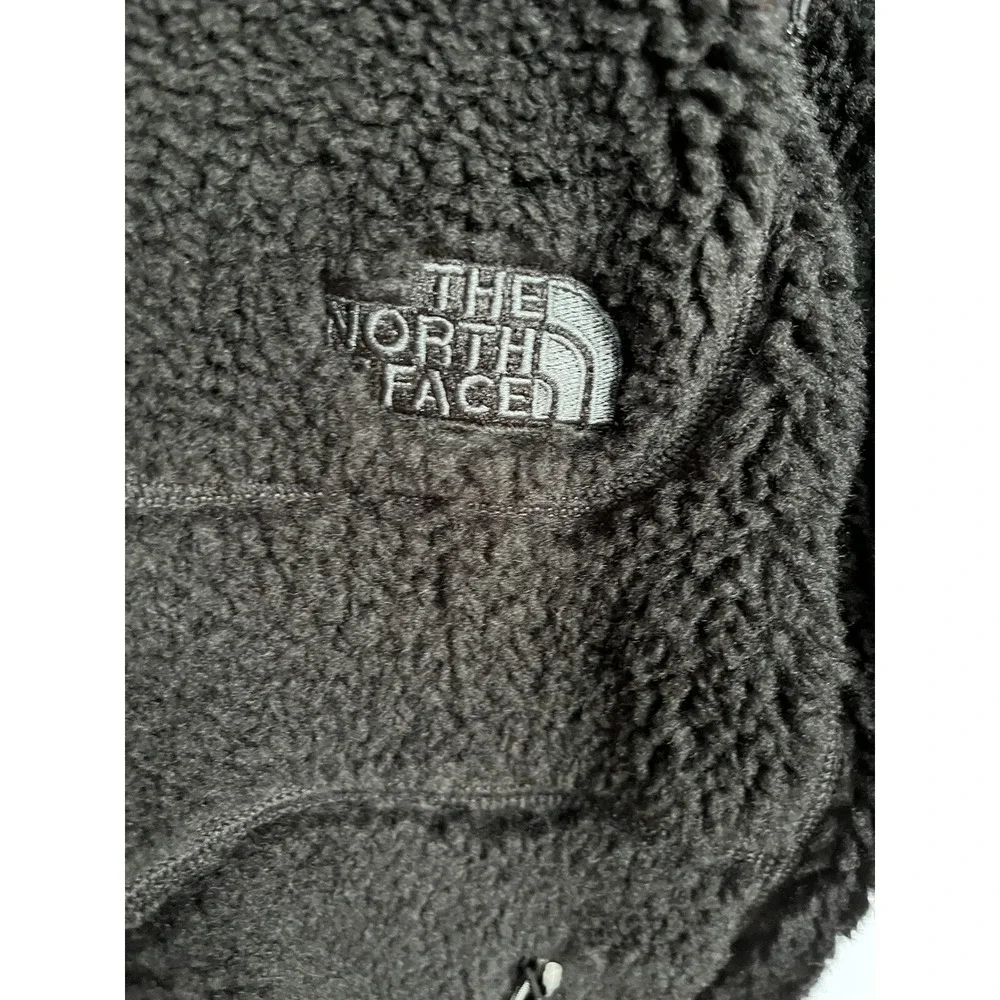 The North Face Men's Extreme Pile‎ Fleece Full Zipper Jacket Coat Black Sz Small